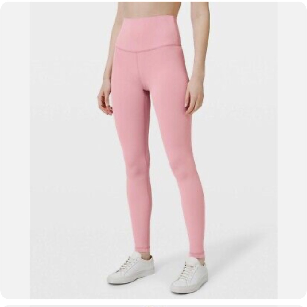 Lululemon pink taupe align leggings